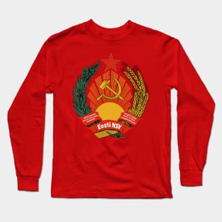 Estonian SSR Long Sleeve T-Shirt